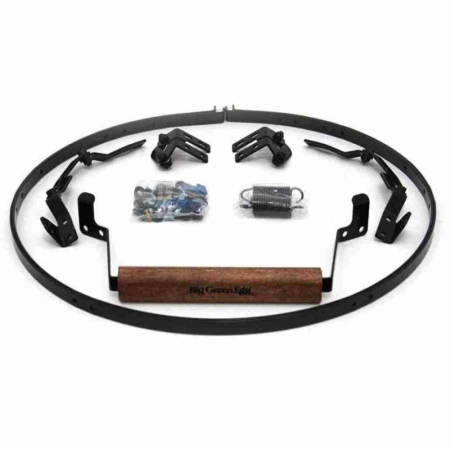 BIG GREEN EGG - SET inele metalice + balamale L