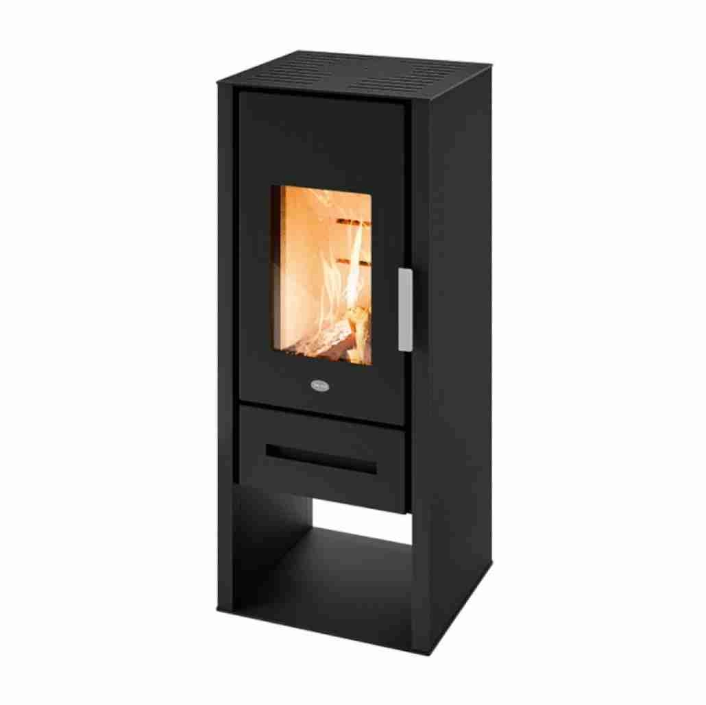 SEMINEE SI SOBE PE LEMNE - Livia 8-9.5kw Nero - Etansa
