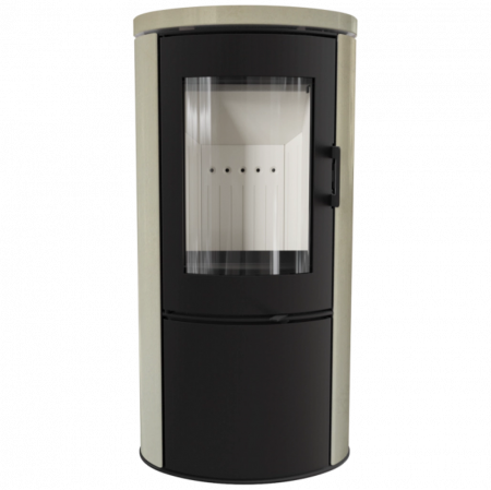 SEMINEE SI SOBE PE LEMNE - SOBA AB / 8-10.5KW - BETON DECORATIV CREM