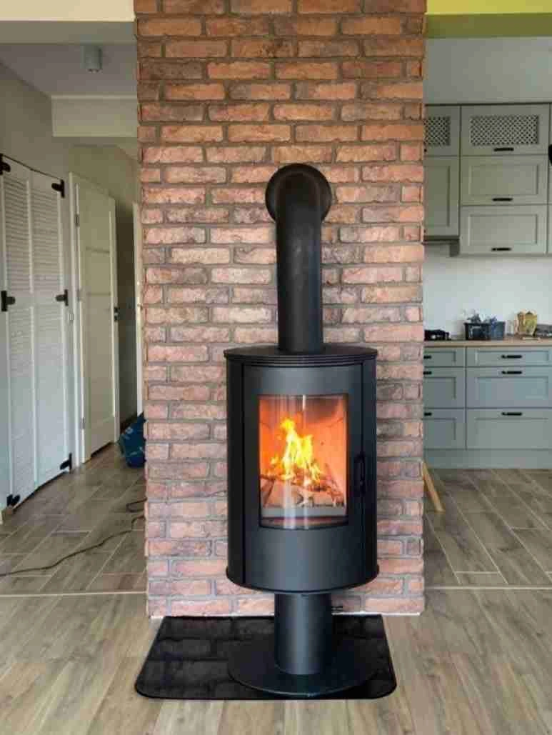 Soba AB / 8-10.5kw Modern - Cahle Negre + Rotire 360* [1]