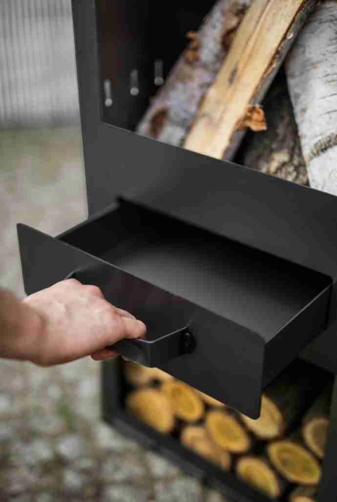 Soba de exterior pe lemne - Rosa [6]