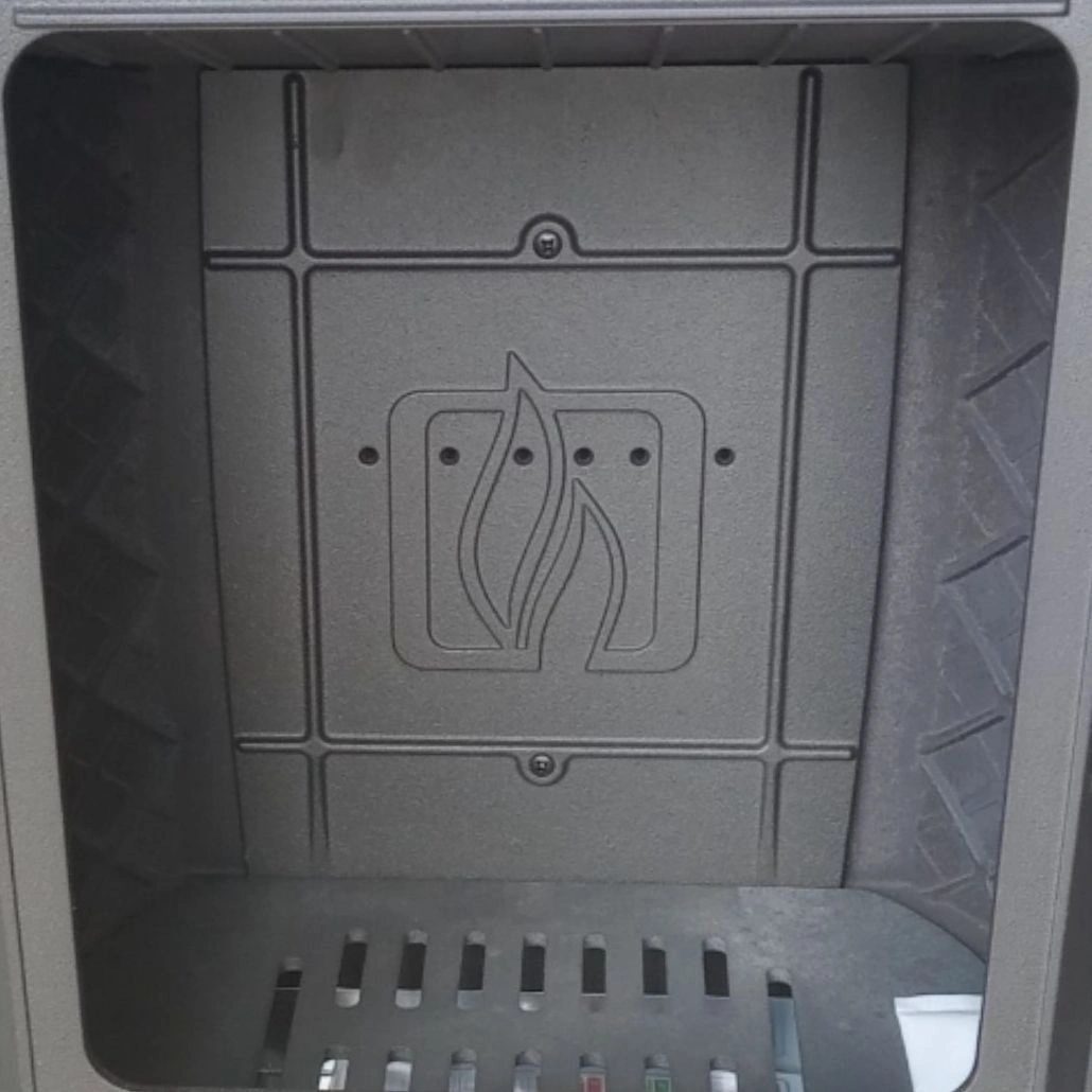 Soba de fonta ARIA Gri - 8kW [3]