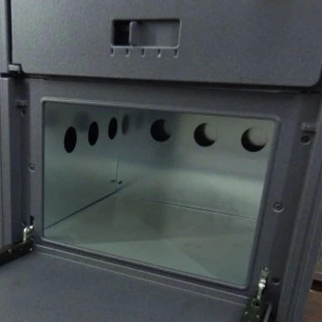 Soba de fonta cu plita LAVA Maro + loc depozitare, 8-11kW, A+ [6]