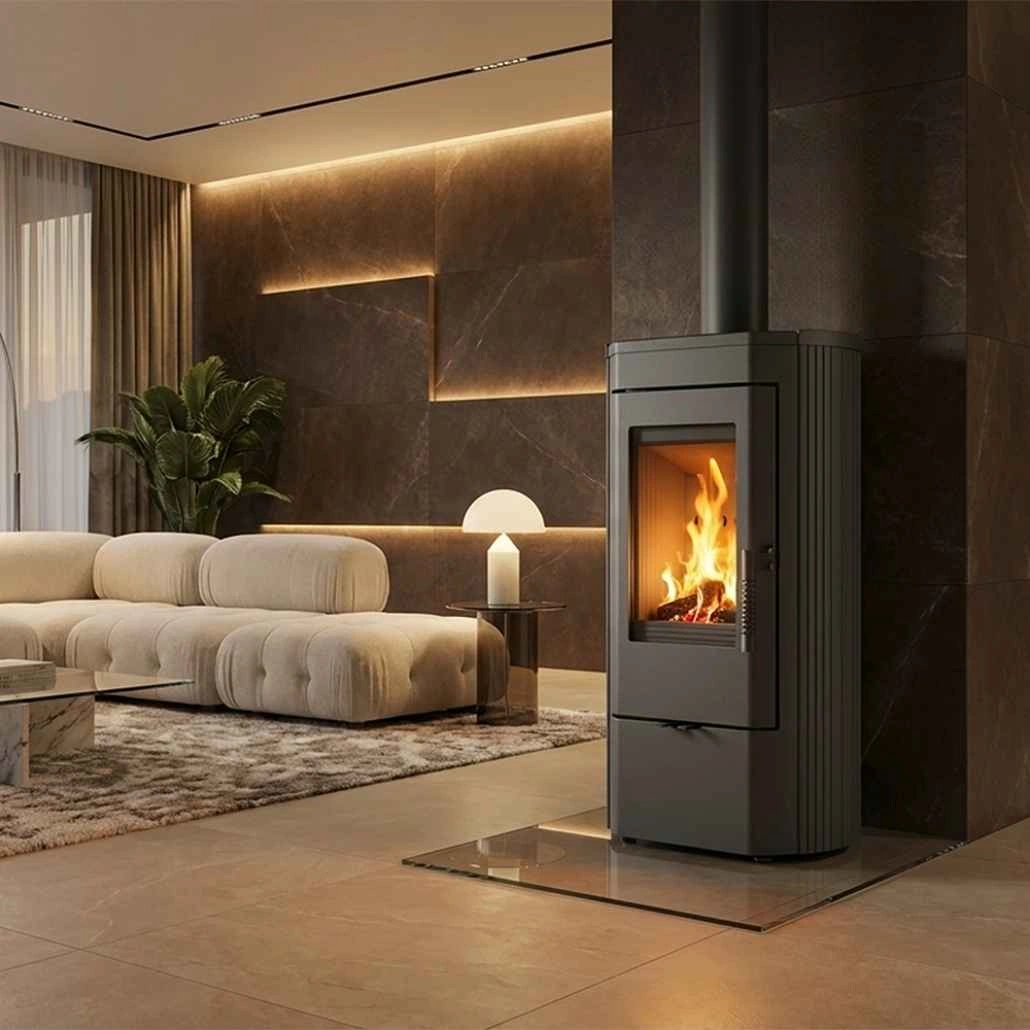 Soba de fonta K12 / 102kg / 6kW - 82.5 % A+ [2]