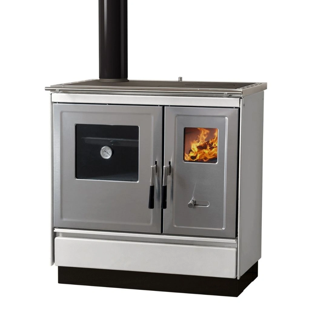 SOBE DE GĂTIT PE LEMNE - Soba de gatit pe lemne - ARES L - Alb LUX