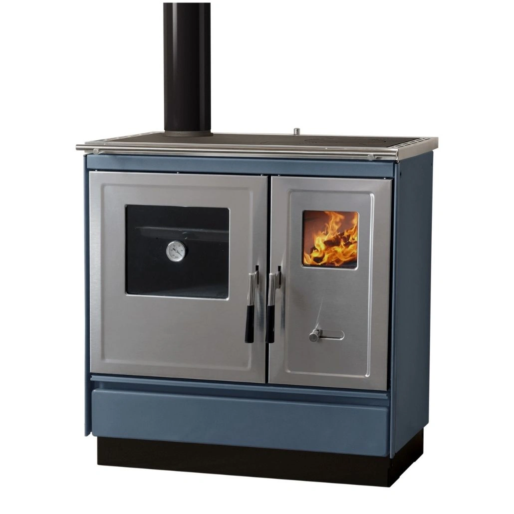 SOBE DE GĂTIT PE LEMNE - Soba de gatit pe lemne - ARES L - Antracit LUX