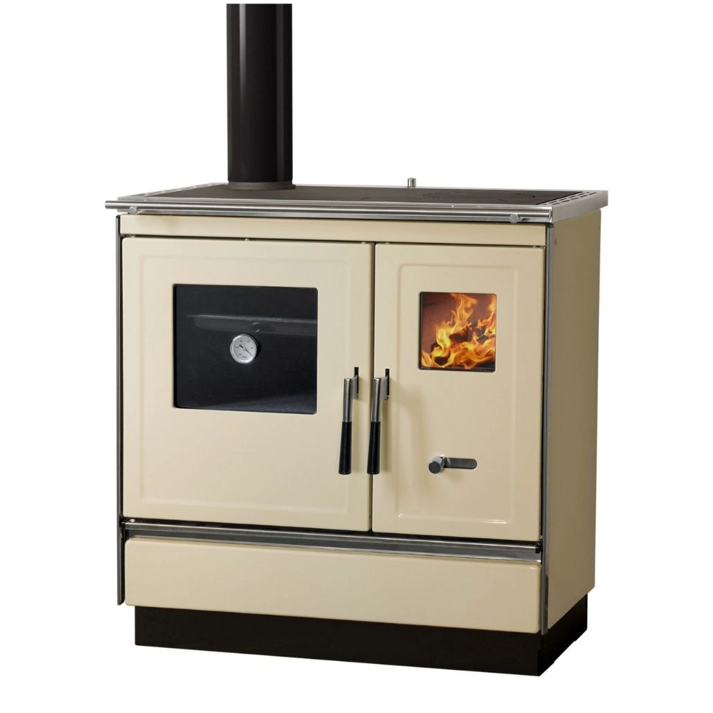 SOBE DE GĂTIT PE LEMNE - Soba de gatit pe lemne - ARES L - Crem
