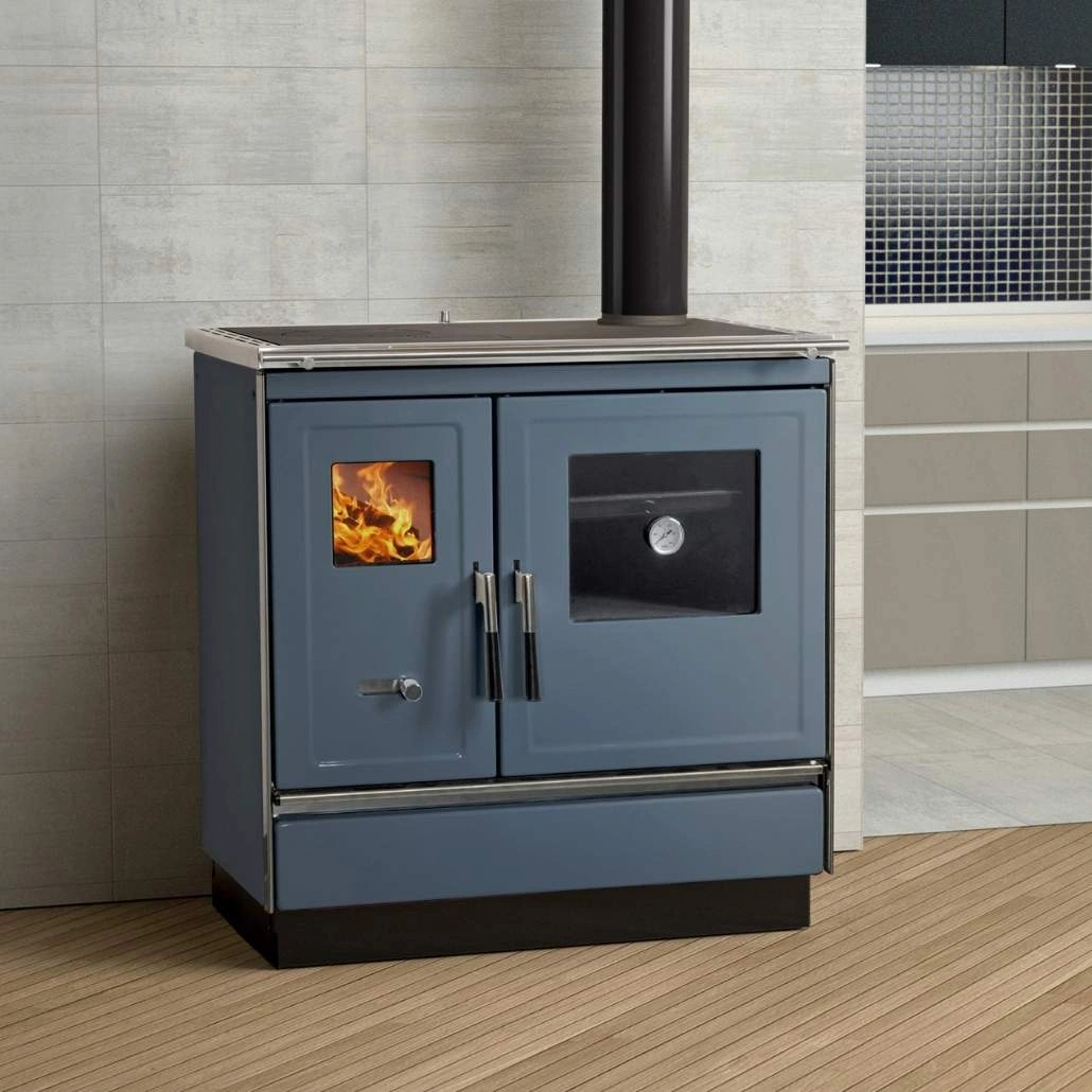 Soba de gatit pe lemne - ARES R - Antracit [1]