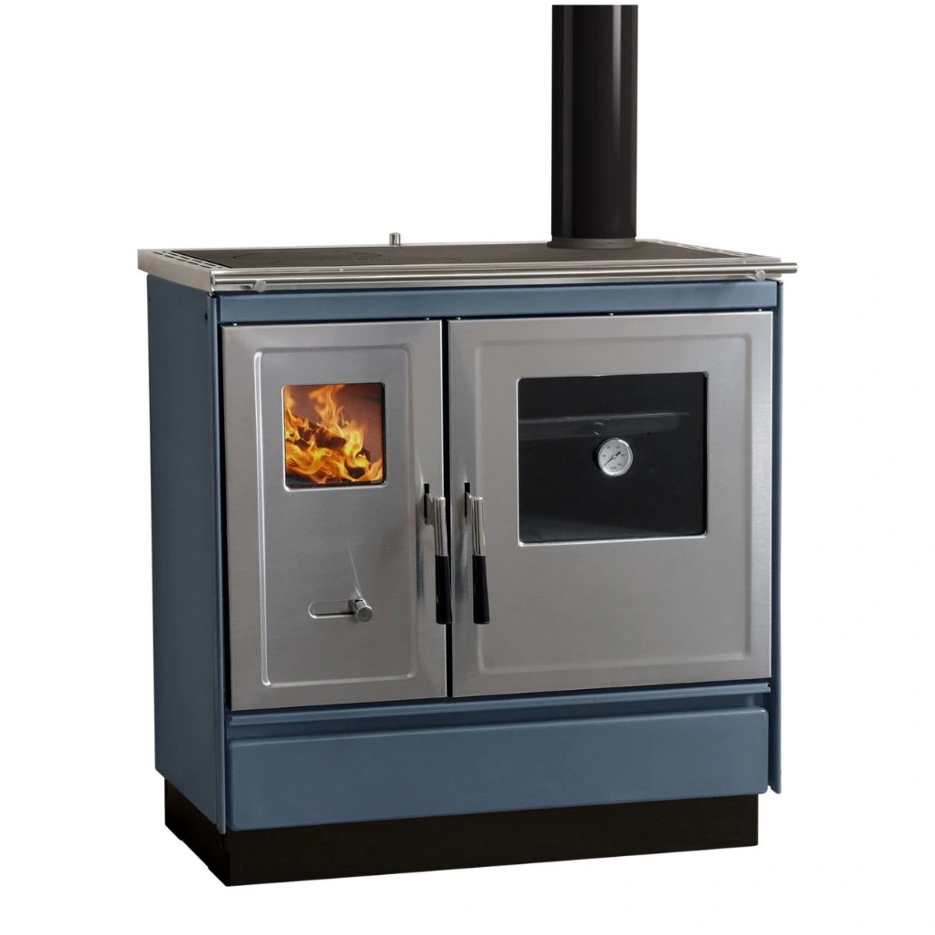 SOBE DE GĂTIT PE LEMNE - Soba de gatit pe lemne - ARES R - Antracit LUX