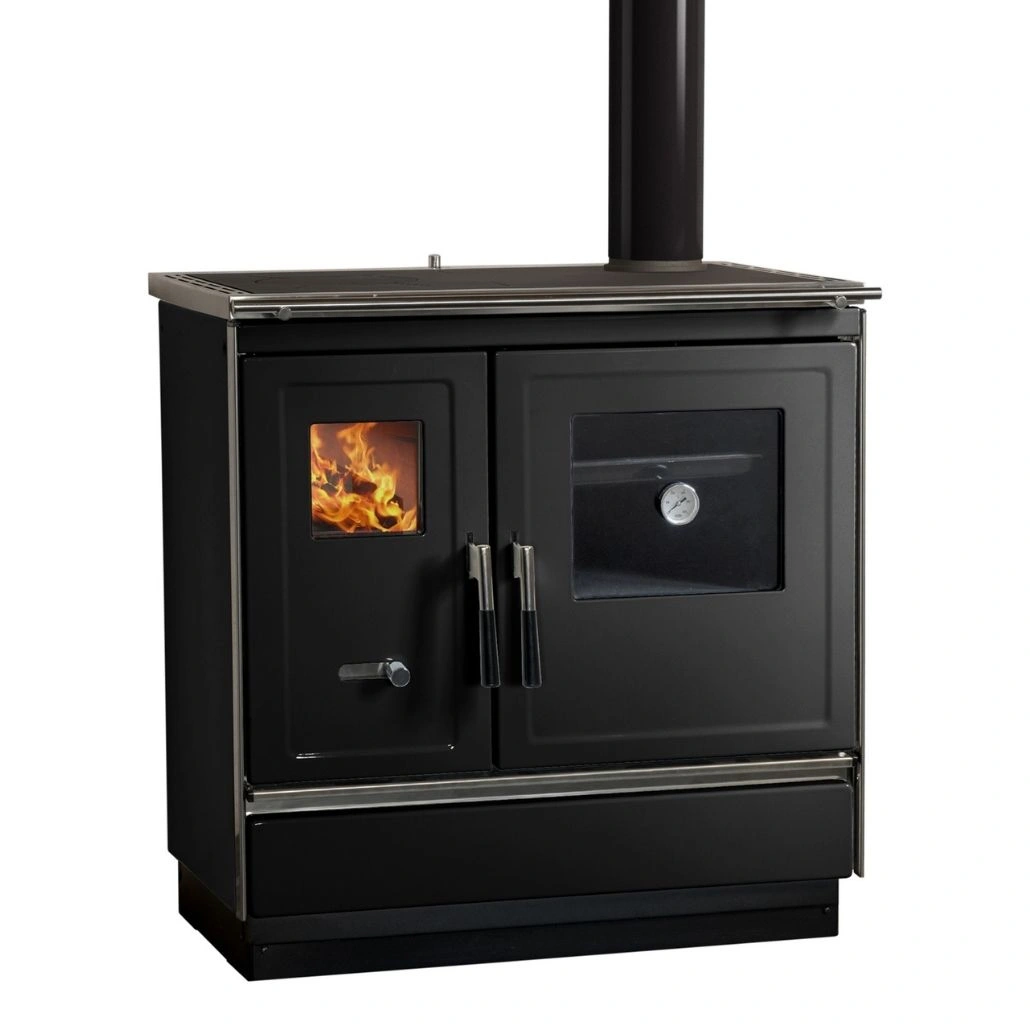 SOBE DE GĂTIT PE LEMNE - Soba de gatit pe lemne - ARES R - Negru