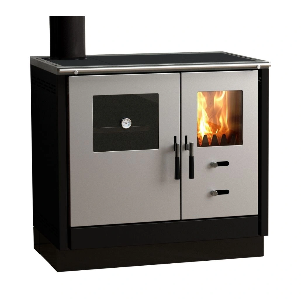 SOBE DE GĂTIT PE LEMNE - Soba de gatit pe lemne - AS II L - Negru