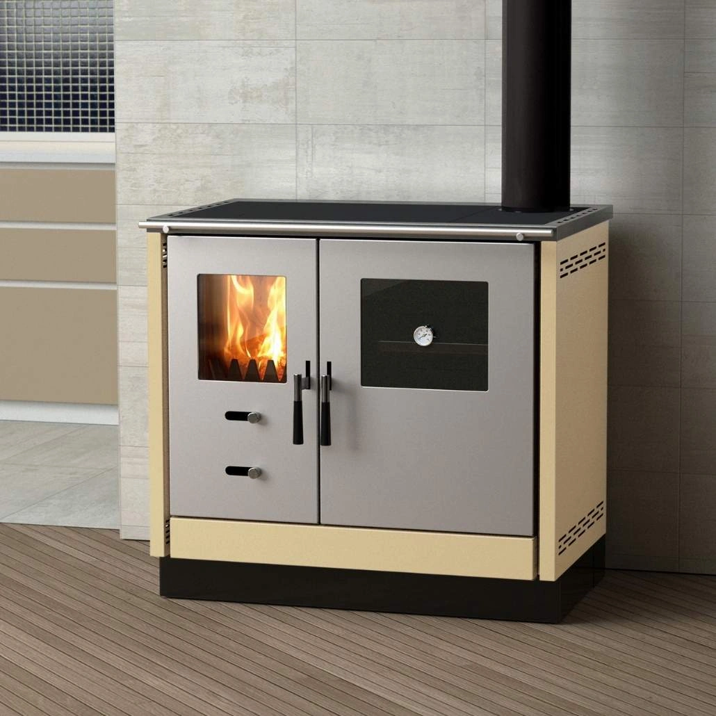 Soba de gatit pe lemne - AS II R - Crem [1]