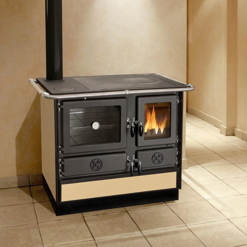 Soba de gatit pe lemne - MAGNUM II 4D L - Crem [1]