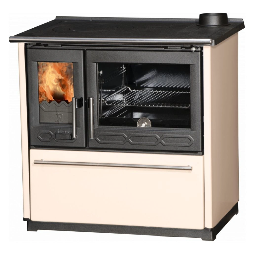Soba de gatit PLAMEN 850 Crem - 8kW - racord dreapta [2]