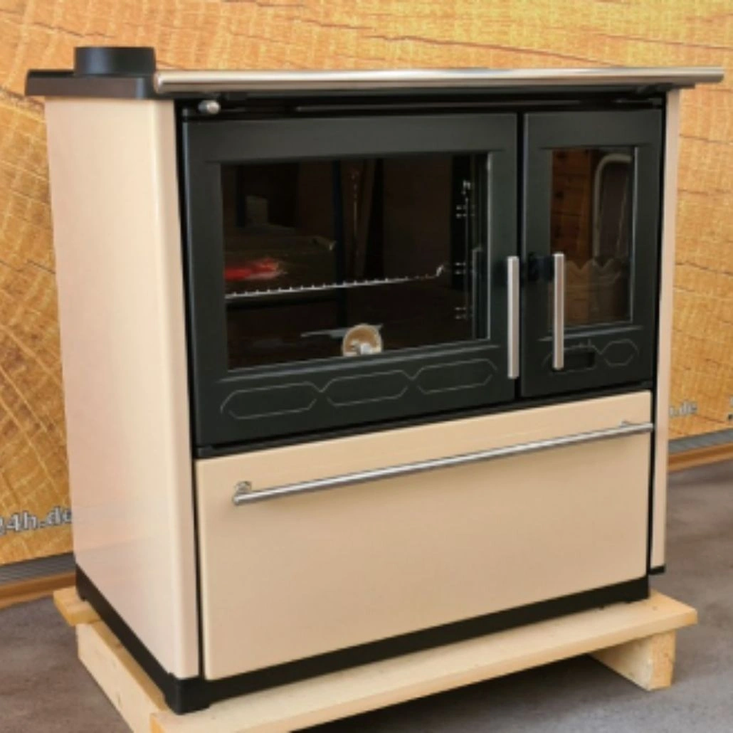 Soba de gatit PLAMEN 850 Crem - 8kW - racord stanga [1]