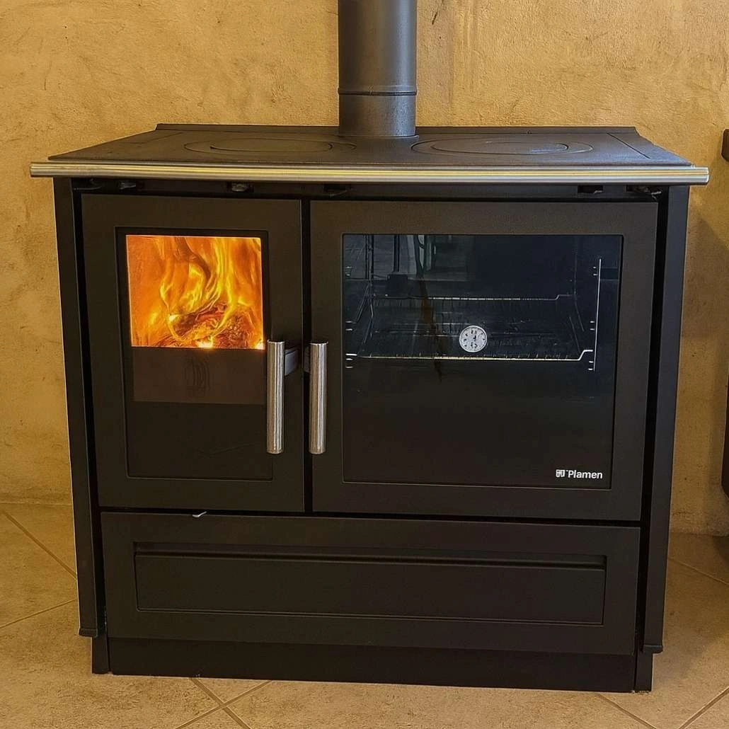 Soba de gatit PLAMEN 910 Negru - 9kW [2]