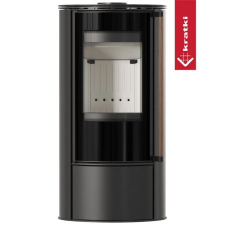 SOBE PE LEMNE PREMIUM - Soba Erik 5.5kW - maner lemn