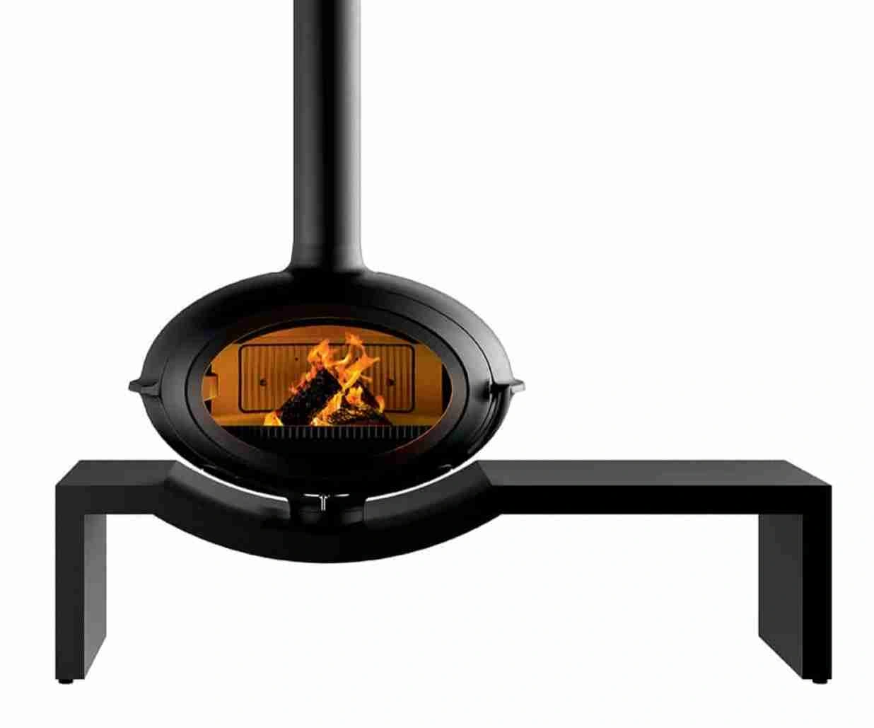 Soba fonta Brio cu suport tip banca 7-10.5kW [2]