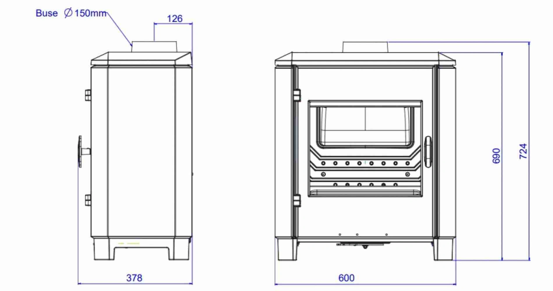 Soba fonta Carolo 8-12kW [2]