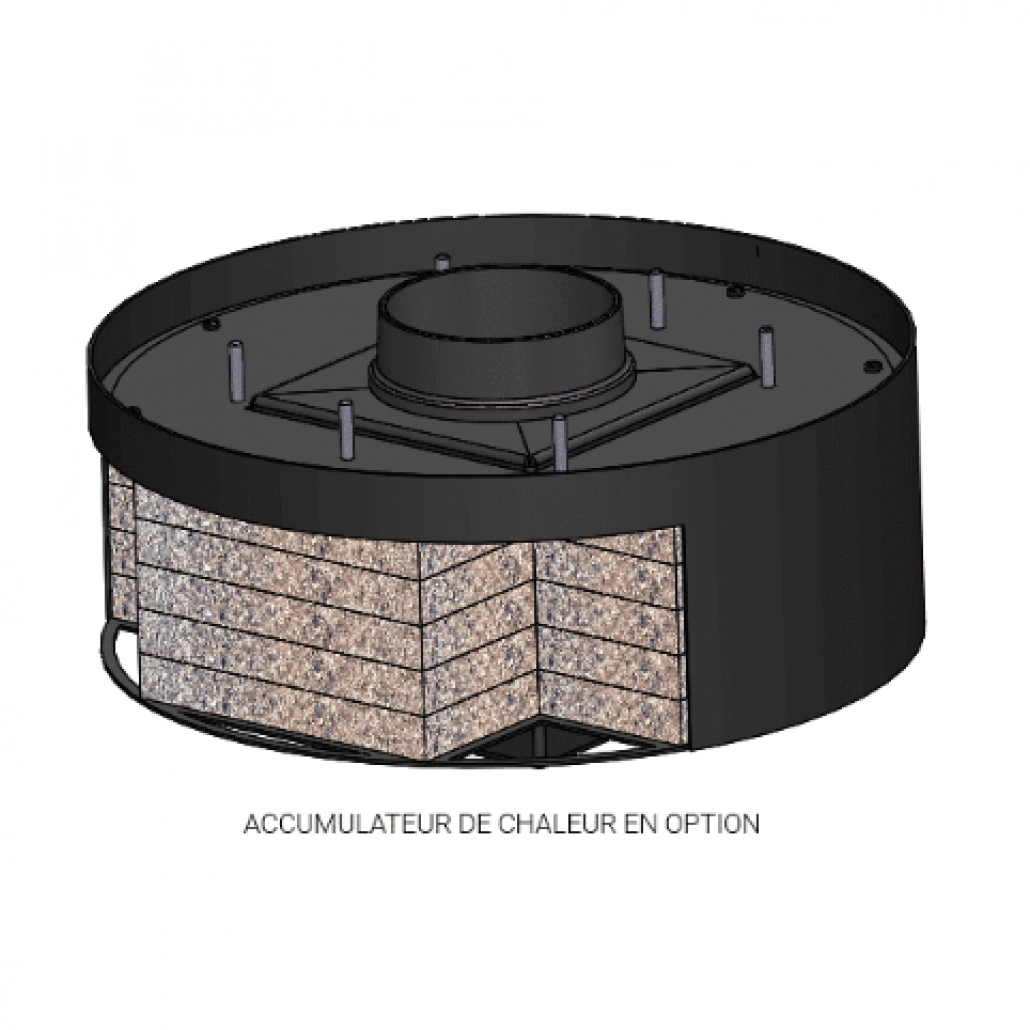 Soba fonta Neosen 6kW - ardere etansa [1]