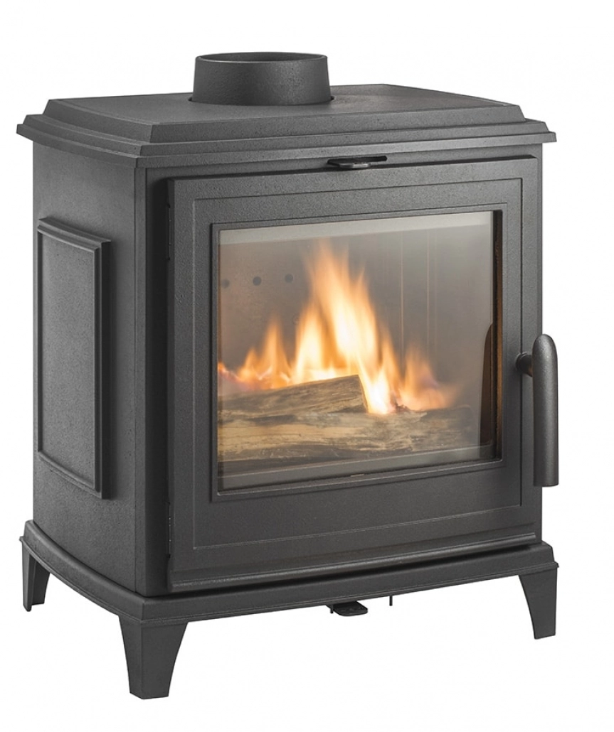 SOBE PE LEMNE - Soba fonta Sedan S 5 -7,5kW - Antracit