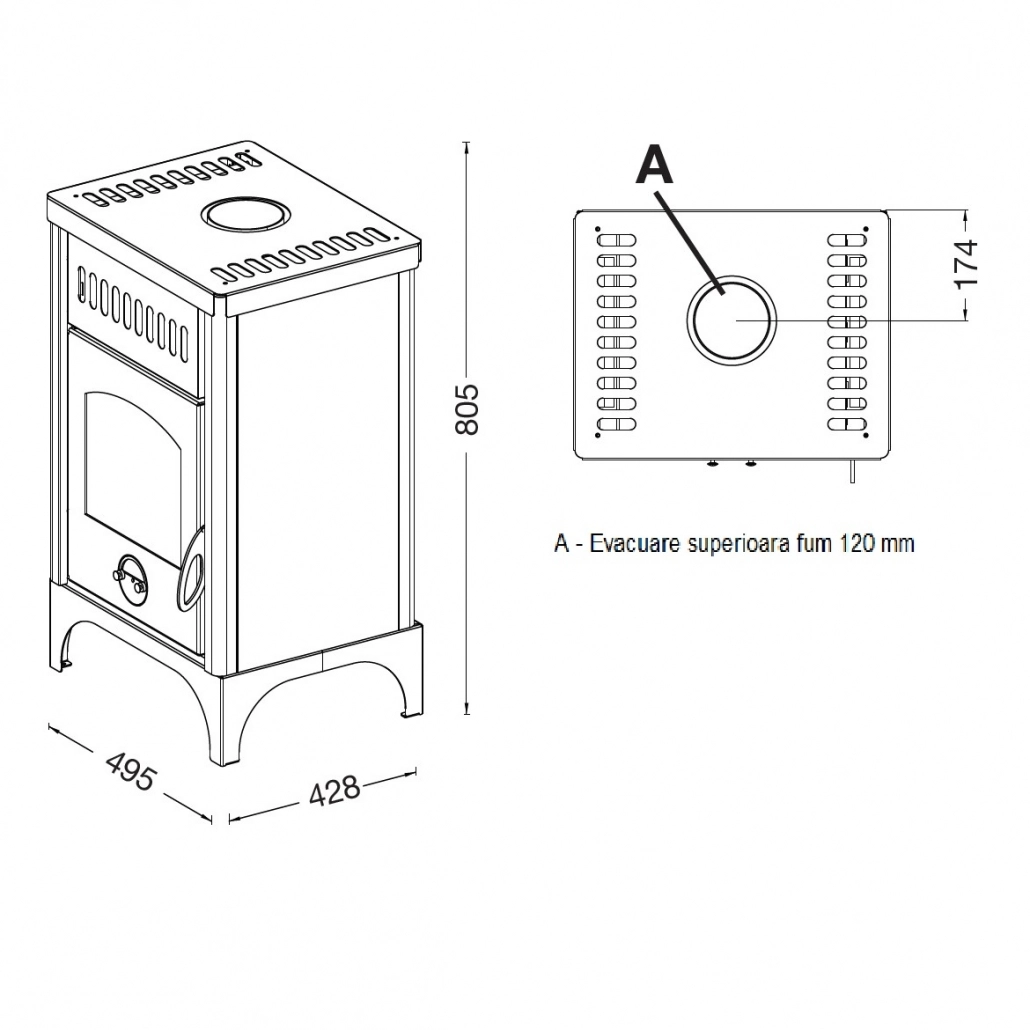 Soba Marta 8.4-9.6kw - Nero [1]