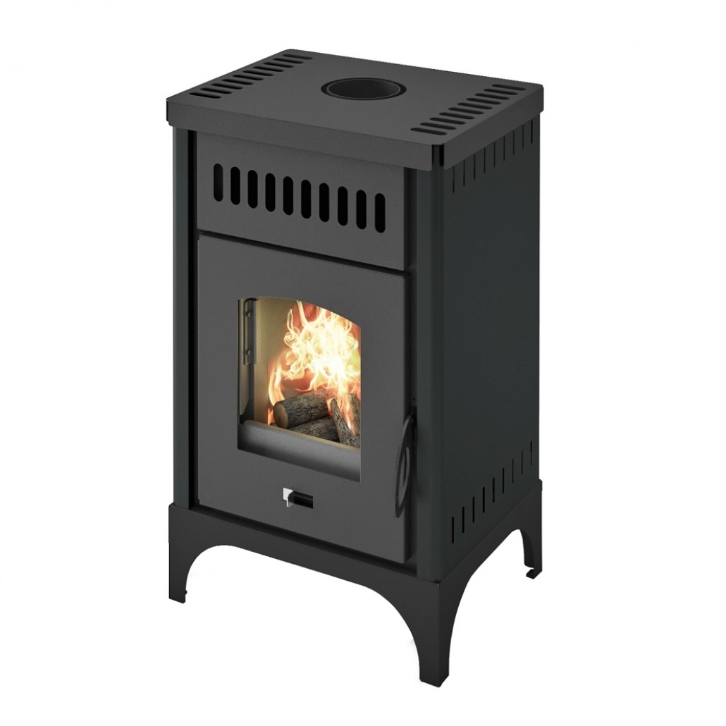 SEMINEE SI SOBE PE LEMNE - Soba Marta 8.4-9.6kw - Nero