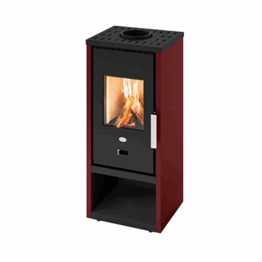 SEMINEE SI SOBE PE LEMNE - Soba Gilda 5-6kw - Rosso