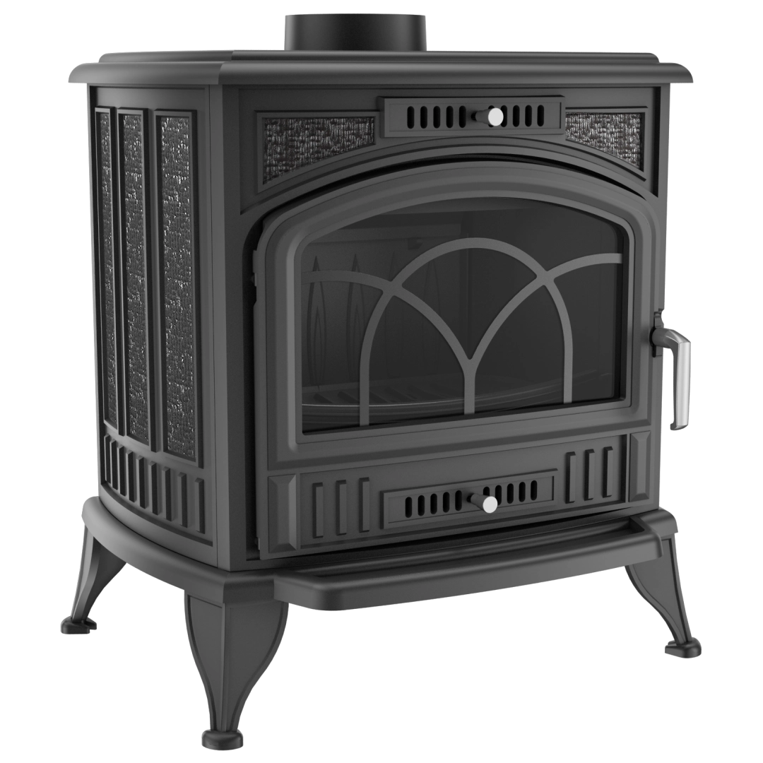 SOBE PE LEMNE - Soba K6 / 8-11KW CU DECOR 2