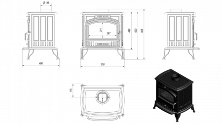 SOBA K6 / 8-11KW + PIESE RACORDARE [5]