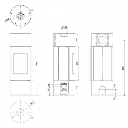 Soba otel AMBLER 7kW [3]