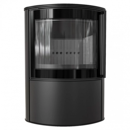 SOBE PE LEMNE PREMIUM - Soba otel Bjorn 8kW - Samota neagra