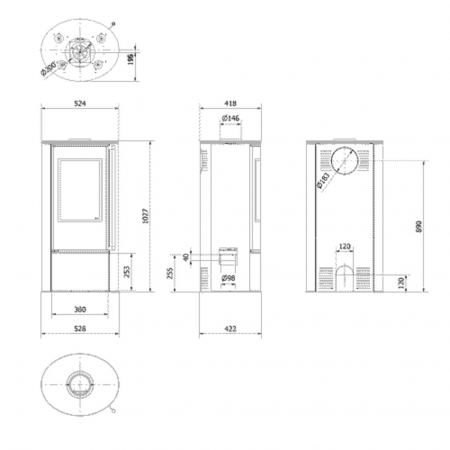 SOBA OTEL ERIK 5.5KW - SAMOTA NEAGRA [4]