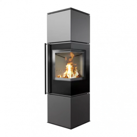 SEMINEE SI SOBE PE LEMNE - Soba otel Ren M 7kW - sticla dreapta