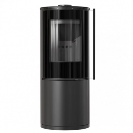 SOBE PE LEMNE PREMIUM - Soba otel Sven 7kW - Samota neagra