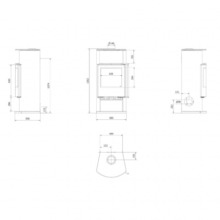 SOBA OTEL TOFA 8KW - SAMOTA NEAGRA [4]