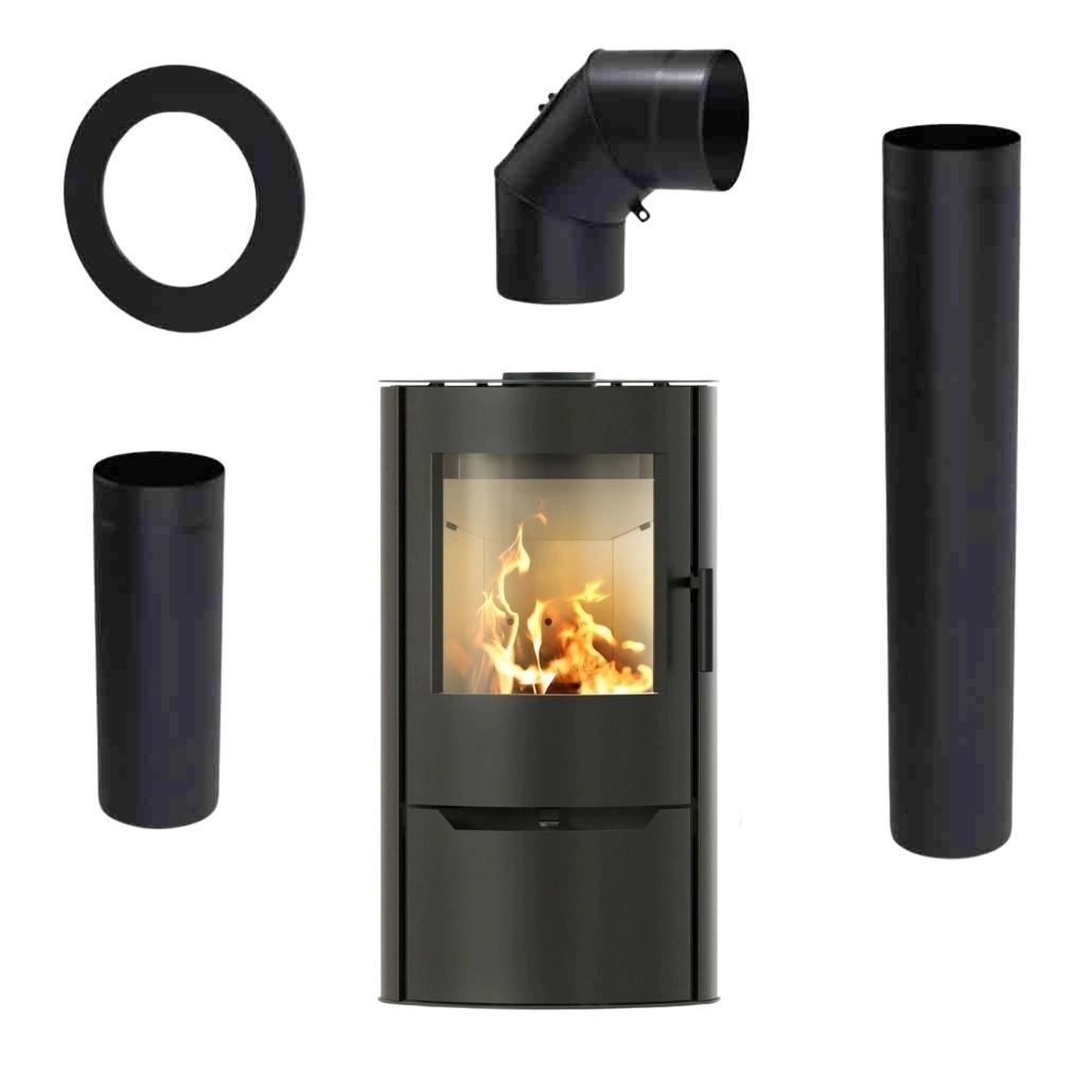 SOBE PE LEMNE - Soba otel Torven 7kW + Piese Racordare