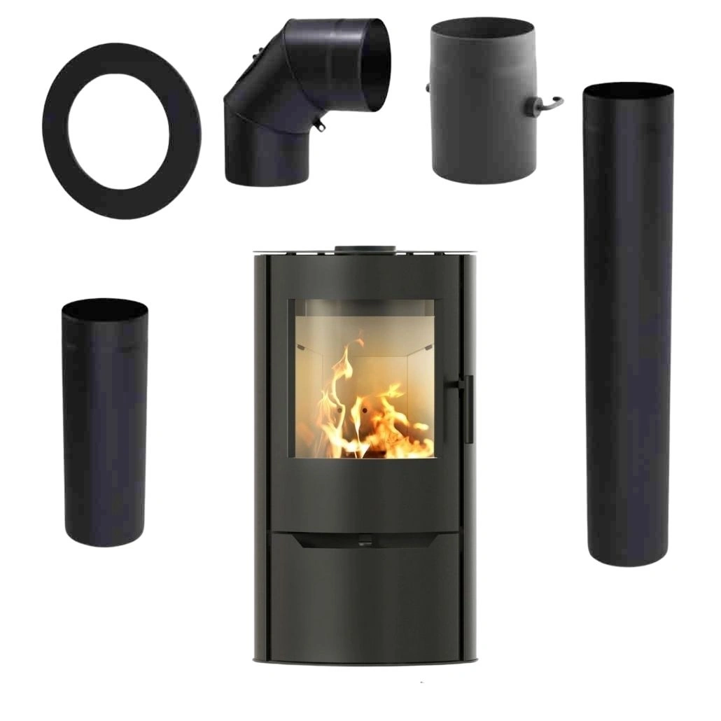 SOBE PE LEMNE - Soba otel Torven 7kW + Piese Racordare Pro