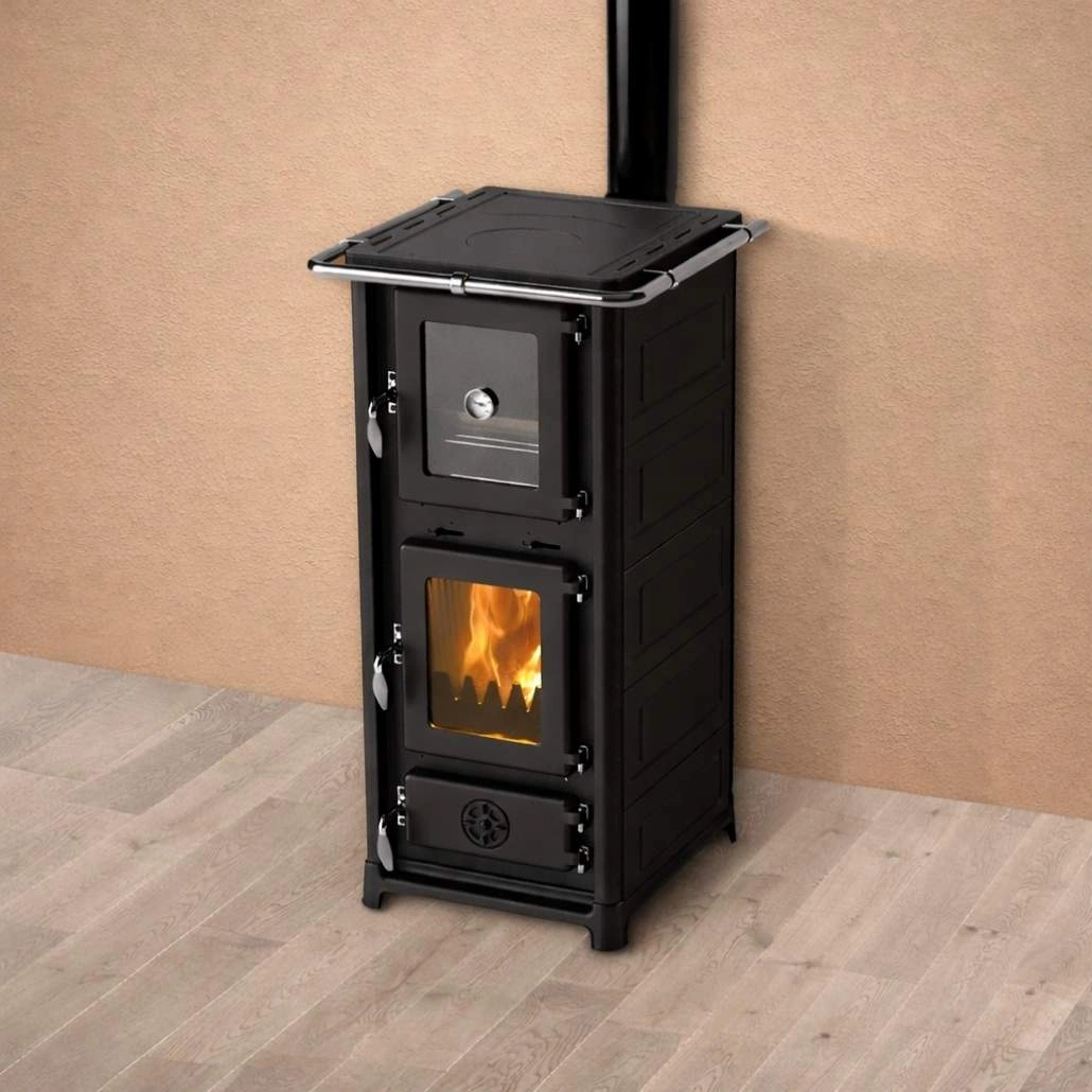 Soba pe lemne - OLYMPIA II - Negru [1]