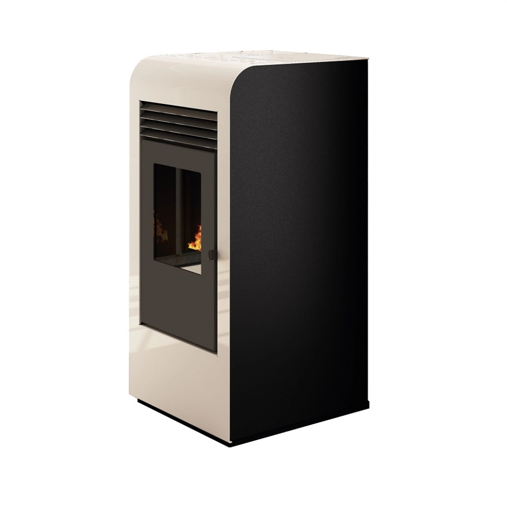 SOBA PE PELETI 9,5KW - GIADA SNOW [1]