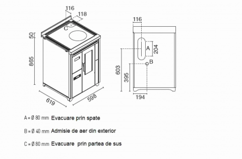 SOBA PE PELETI NINA 7.5KW - NEGRU - INCASTRABILA [2]