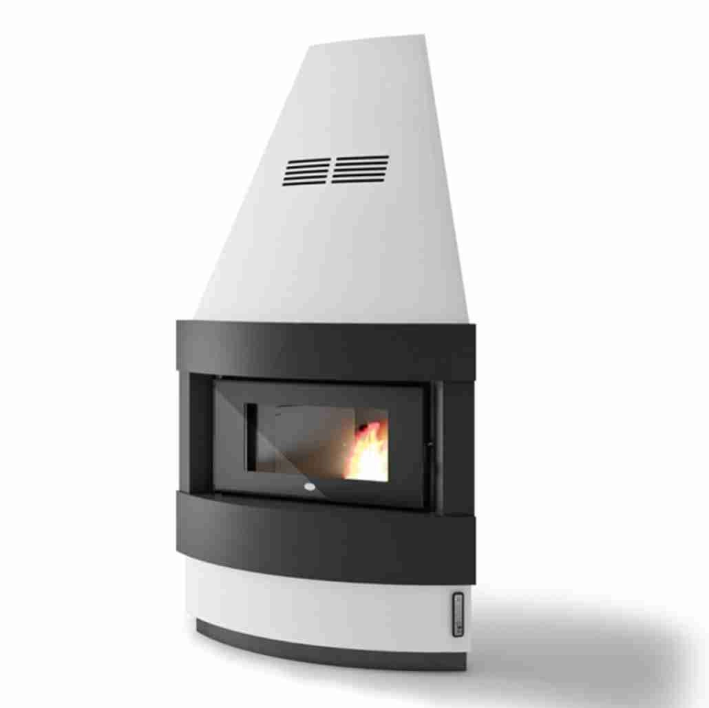 CENTRALE, SOBE & ȘEMINEE PE PELEȚI - SEMINEU MODULAR PELETI 11.5 KW RAFFAELLO