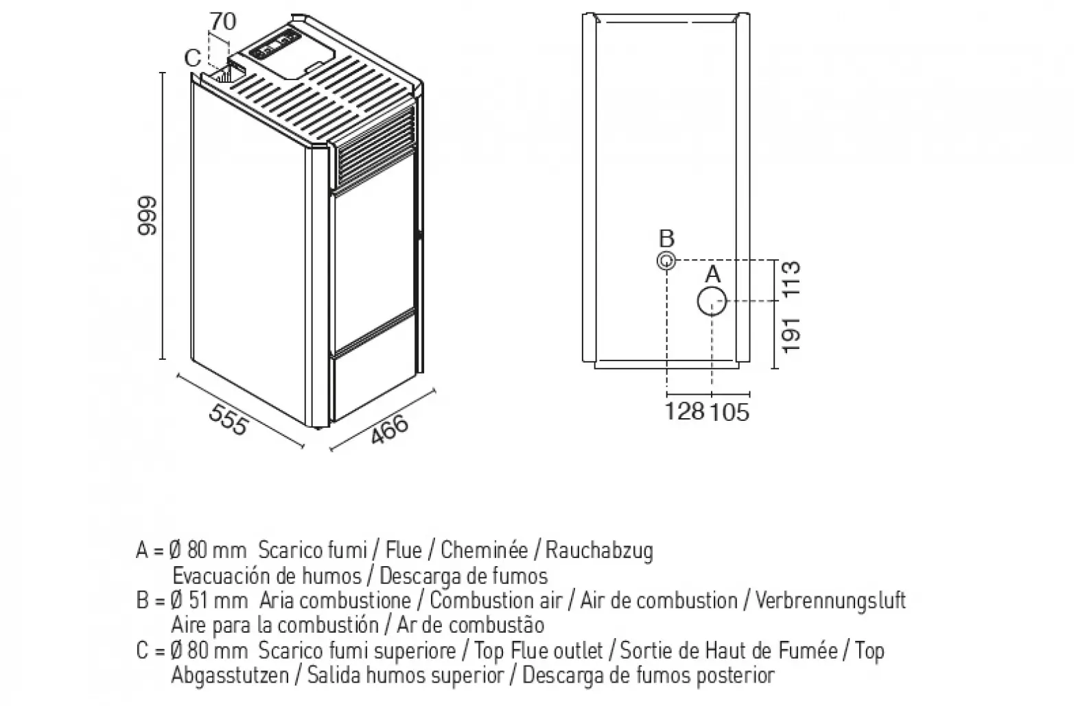 SOBA PELETI 13.5KW - MILLY RUBIN [5]