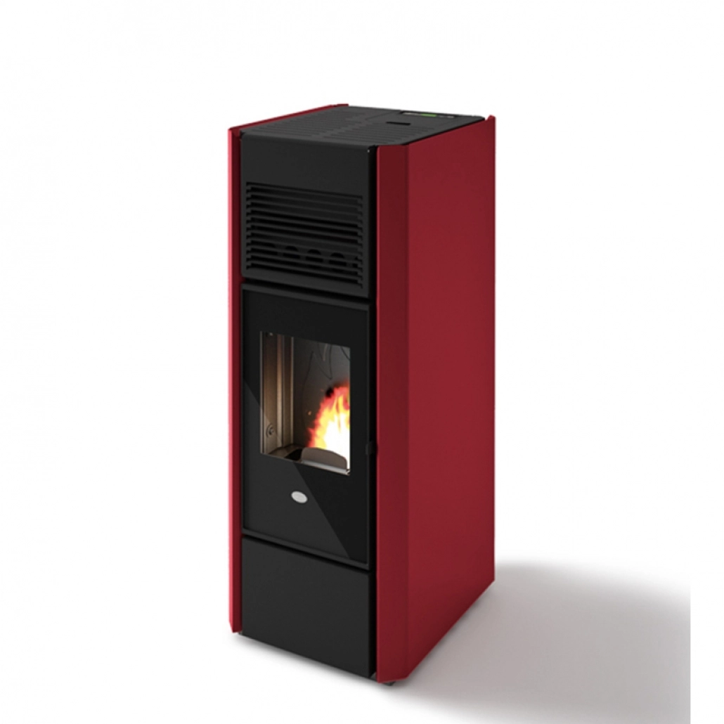 SOBE ȘI TERMOSOBE PE PELETI - SOBA PELETI 15KW - INES RUBIN - 2 Ventilatoare