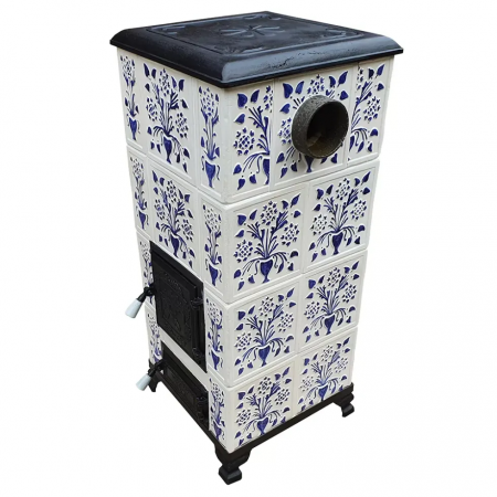 Soba portabila, MEDIAS, Castel pictata cu albastru [1]