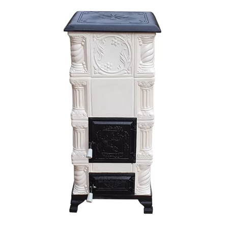 SOBE MOBILE TERACOTĂ - Soba portabila, MEDIAS, Impletit Narcisa alb