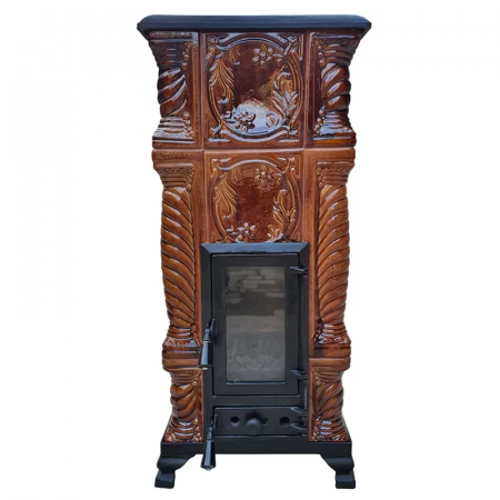 SOBE MOBILE TERACOTĂ - Soba portabila, MEDIAS, Impletit Narcisa coniac