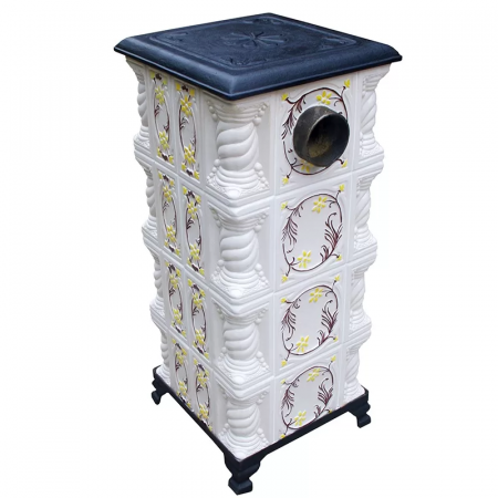 Soba portabila, MEDIAS, împletit Narcisa maro cu galben [2]