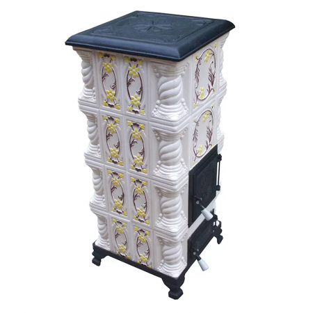 Soba portabila, MEDIAS, împletit Narcisa maro cu galben [1]