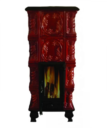 SOBE MOBILE TERACOTĂ - Soba portabila, MEDIAS, Impletit Narcisa visiniu